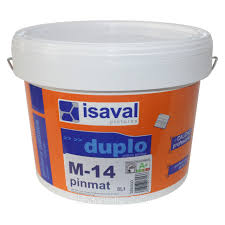 М-14 Пинмат - глубокоматовая краска для потолков ISAVAL 8л до 64 м2